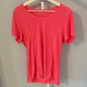 Reebok Women's Vibrant Pink Short Sleeve Tee